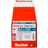 Parafuso para madeira FISCHER PowerFast II 8,0 x 220 mm Cabeça escareada TX galvanizado