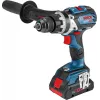 Bosch Professional GSB 18V-110 C berbequim de percussão sem fios, 18 V, 2100 rpm, 2x ProCORE18V 4,0 Ah, carregador, L-BOXX, azul/preto