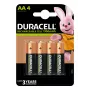 Duracell 4 LR06 1300mAh Pilha recarregável de níquel-metal hidreto (NiMH)