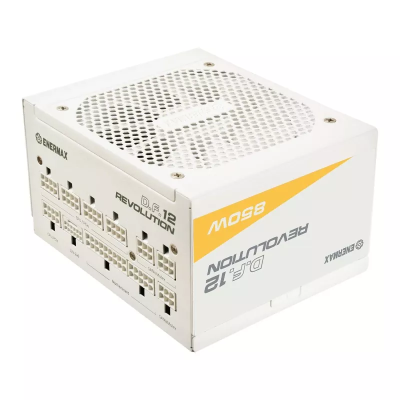 Fonte de alimentação ENERMAX Revolution D.f.12 850W 20+4 Pin ATX branco