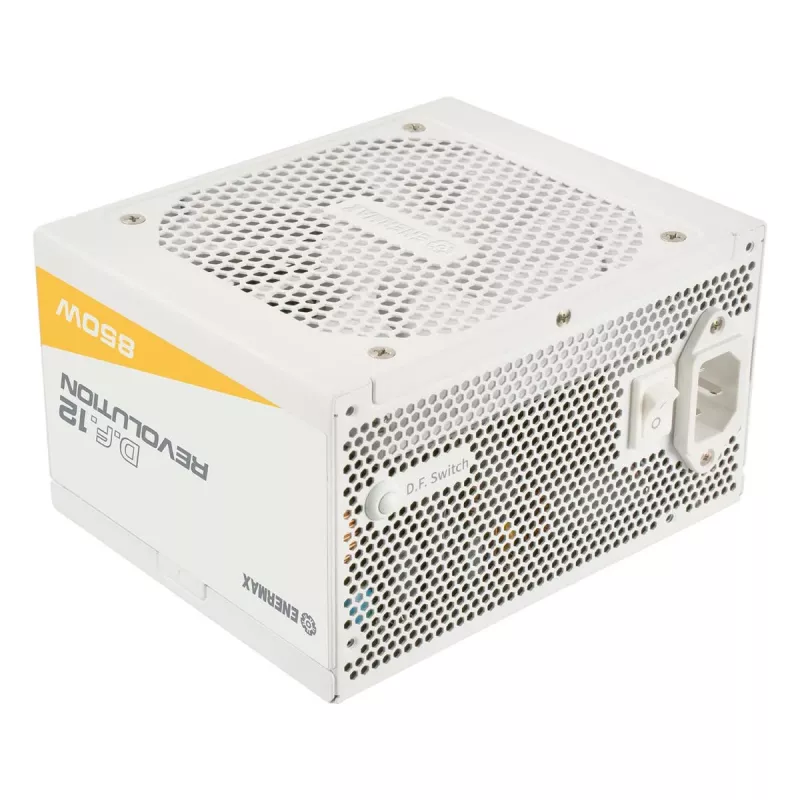 Fonte de alimentação ENERMAX Revolution D.f.12 850W 20+4 Pin ATX branco