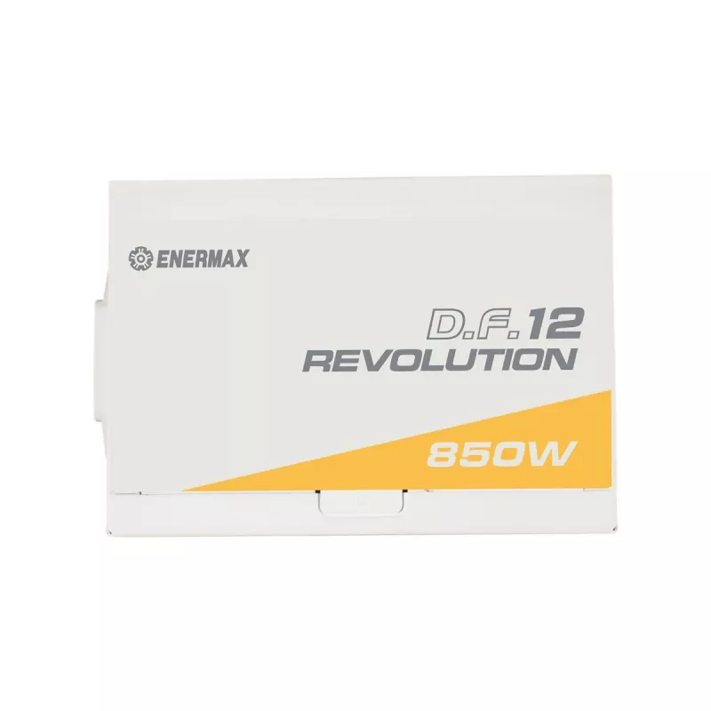 Fonte de alimentação ENERMAX Revolution D.f.12 850W 20+4 Pin ATX branco