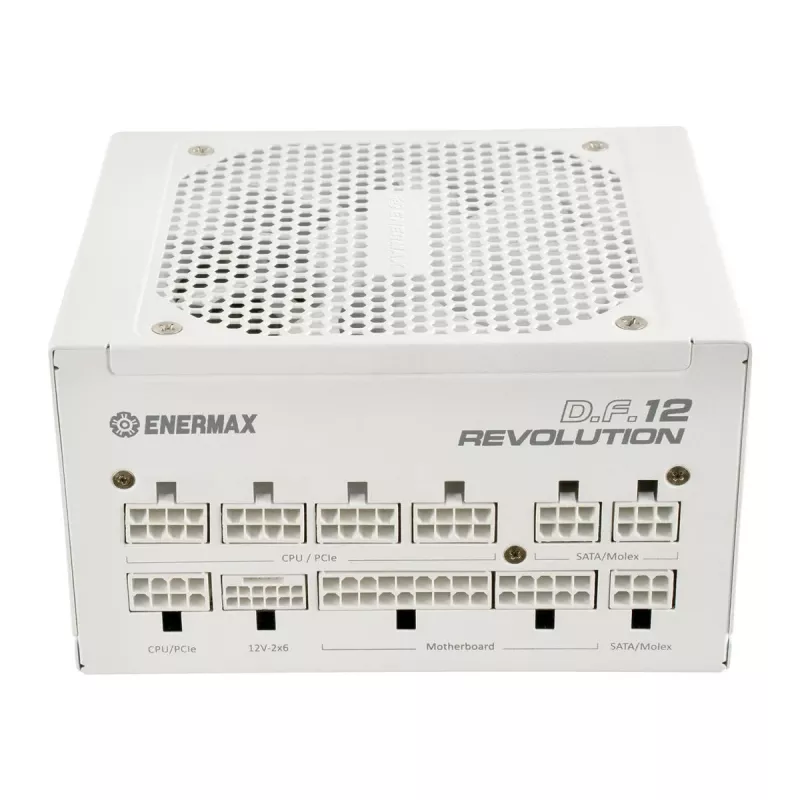 Fonte de alimentação ENERMAX Revolution D.f.12 850W 20+4 Pin ATX branco