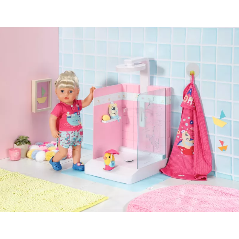 Banho para bonecas BABY born Bath Walk in Shower idade recomendada 3 anos