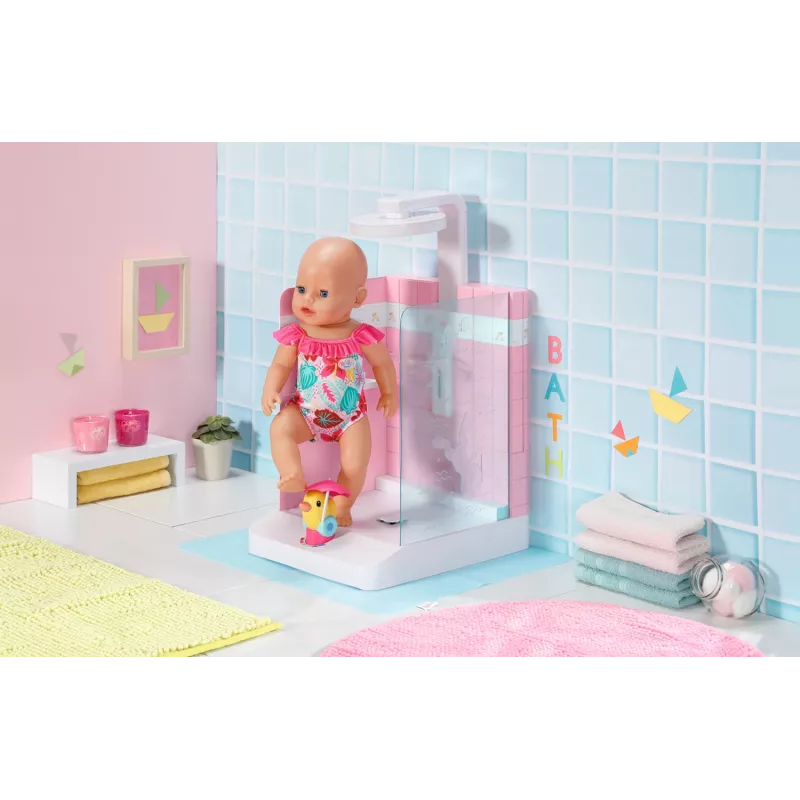 Banho para bonecas BABY born Bath Walk in Shower idade recomendada 3 anos