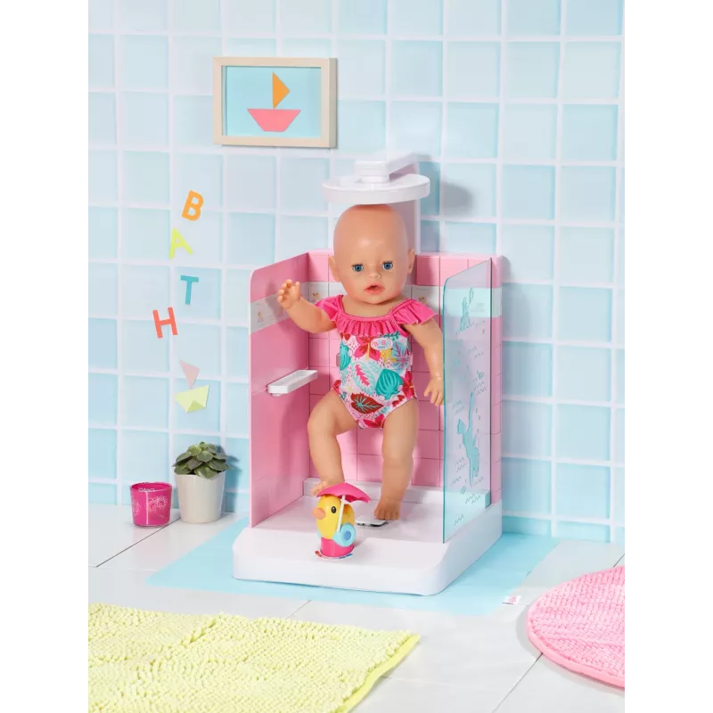 Banho para bonecas BABY born Bath Walk in Shower idade recomendada 3 anos