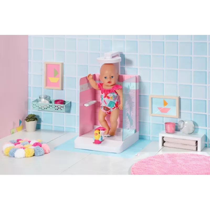 Banho para bonecas BABY born Bath Walk in Shower idade recomendada 3 anos