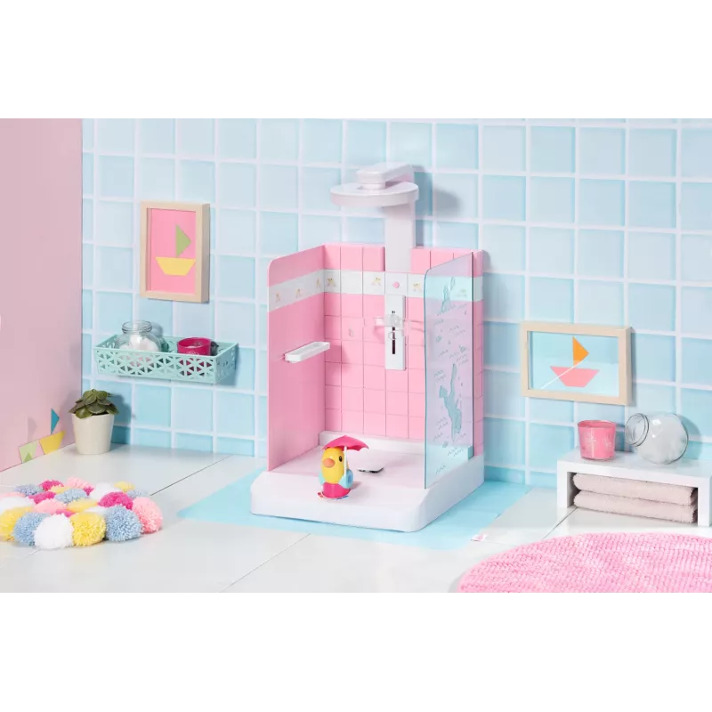 Banho para bonecas BABY born Bath Walk in Shower idade recomendada 3 anos