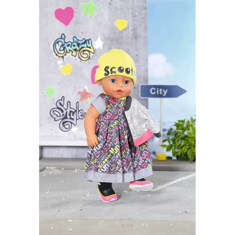 Conjunto de roupa para bonecas BABY born City Deluxe Style a partir de 3 anos 180 g