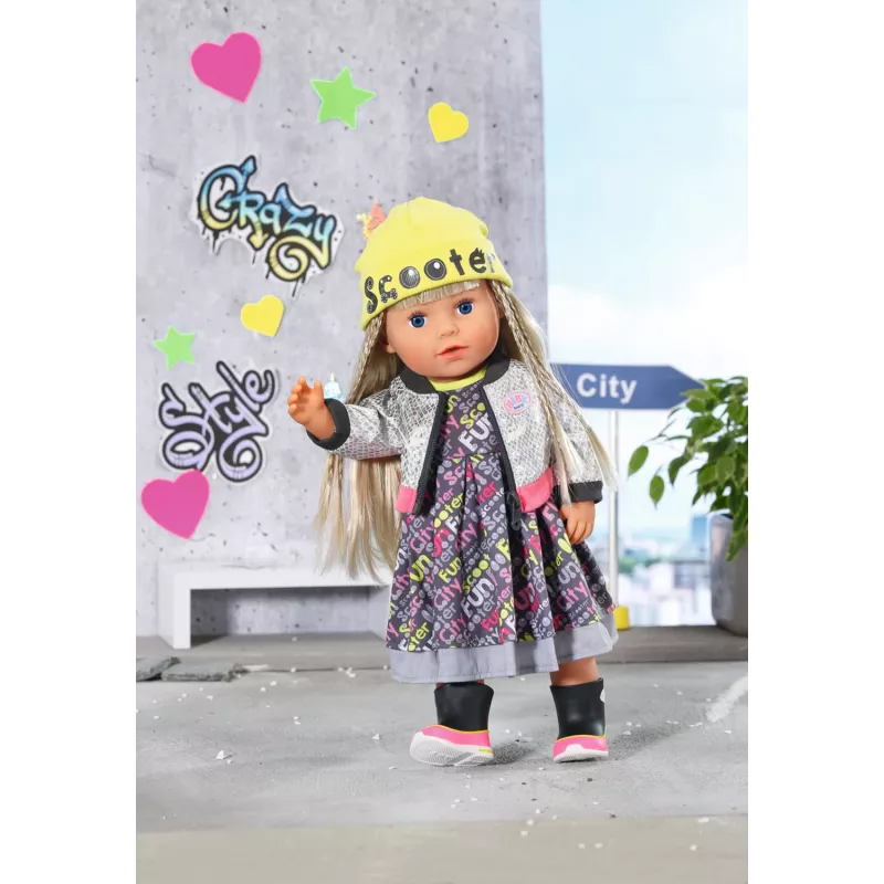 Conjunto de roupa para bonecas BABY born City Deluxe Style a partir de 3 anos 180 g