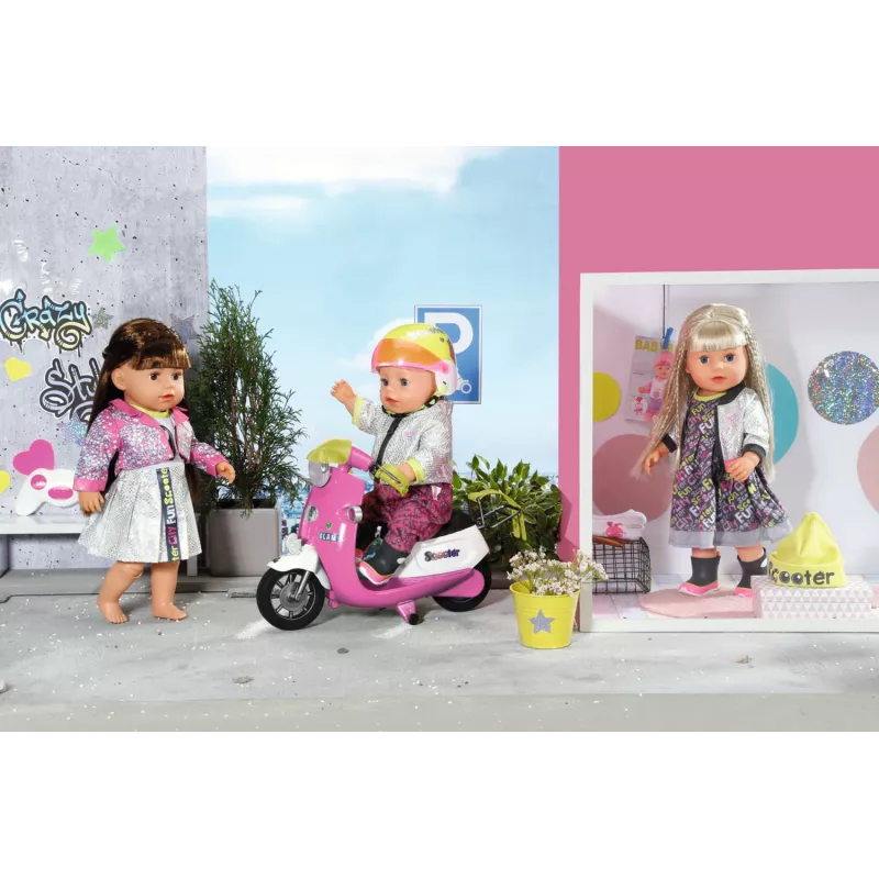 Conjunto de roupa para bonecas BABY born City Deluxe Style a partir de 3 anos 180 g