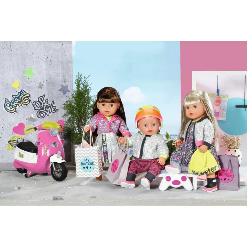 Conjunto de roupa para bonecas BABY born City Deluxe Style a partir de 3 anos 180 g