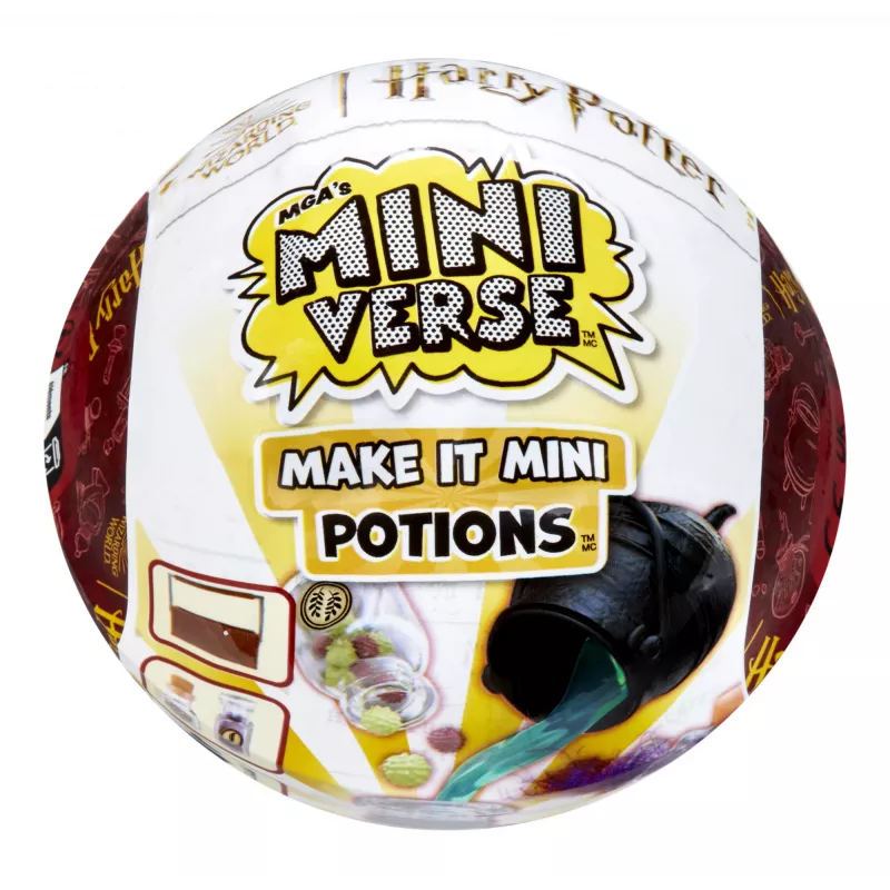 Miniverse - Harry Potter Make It Mini Potions, 8 ano(s), multicolor, plástico, resina