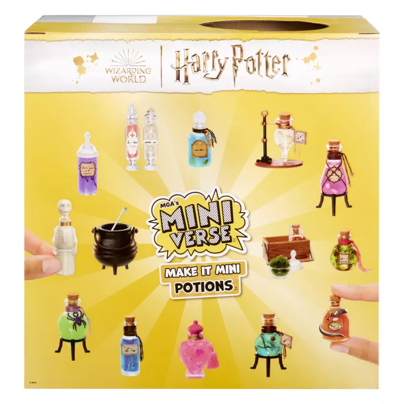 Miniverse - Harry Potter Make It Mini Potions, 8 ano(s), multicolor, plástico, resina