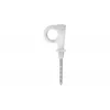 Conjunto de ganchos de rosca e buchas Fischer 564173 25 unidades plástico 8 mm