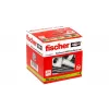 Conjunto de ganchos de rosca e buchas Fischer 564173 25 unidades plástico 8 mm
