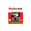 Conjunto de ganchos de rosca e buchas Fischer 564169 25 unidades plástico 8 mm