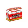 Conjunto de ganchos de rosca e buchas Fischer 564168 25 unidades 6 mm furo