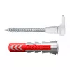Conjunto de ganchos de rosca e buchas Fischer 564168 25 unidades 6 mm furo
