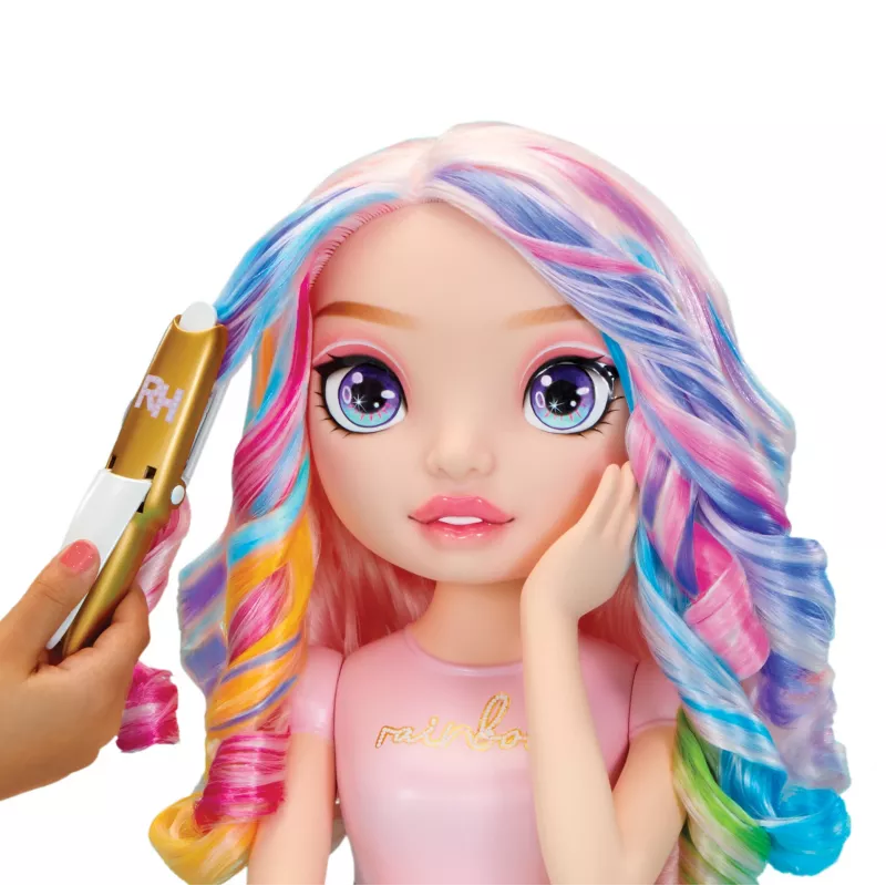 Rainbow High Cabeça de styling conjunto de brincar, cabeça de boneca de maquilhagem/penteados, feminino, 4 ano(s), rapaz/rapariga, multicolor