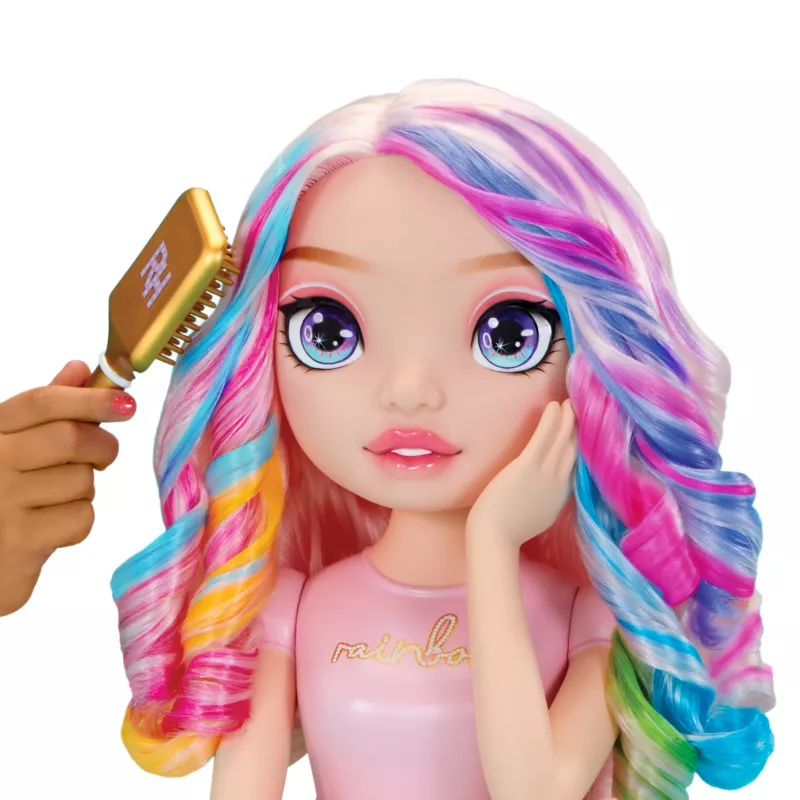Rainbow High Cabeça de styling conjunto de brincar, cabeça de boneca de maquilhagem/penteados, feminino, 4 ano(s), rapaz/rapariga, multicolor