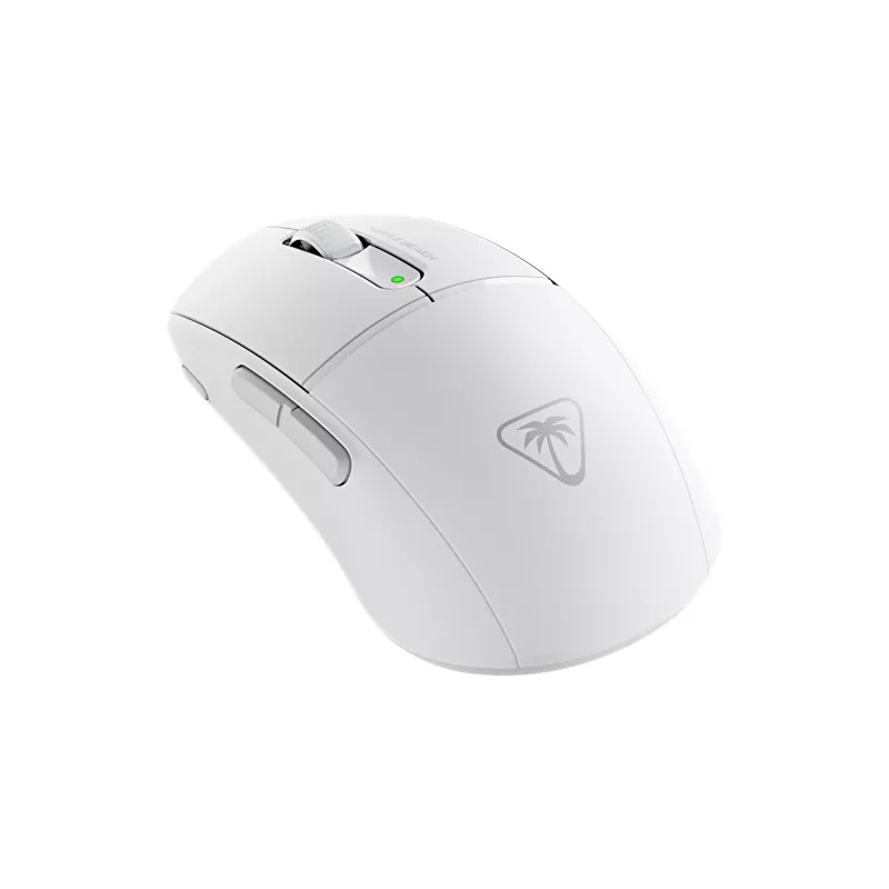 Turtle Beach Burst II Air White – Rato gaming sem fios 2.4GHz: 47g ultraleve, switches óticos, sensor ótico 26K DPI, Bluetooth, bateria 120h