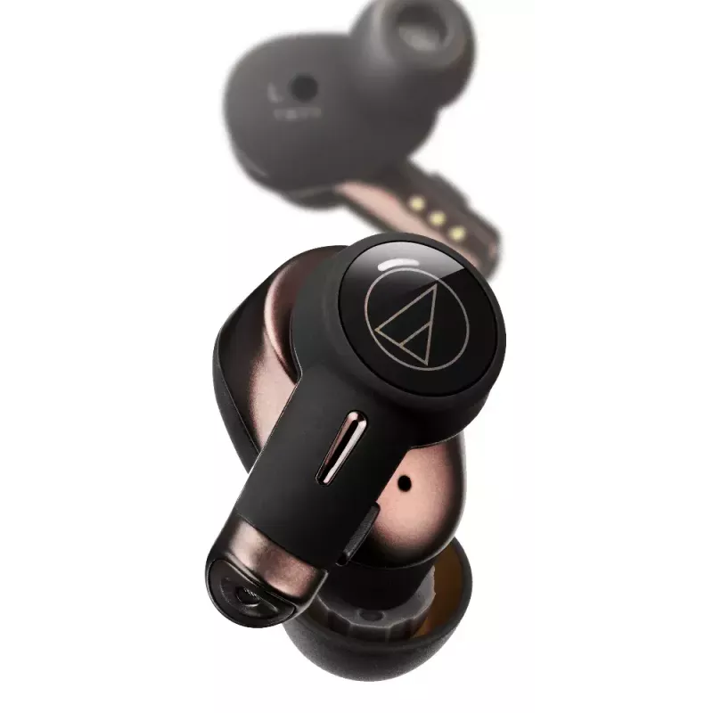 Audio-Technica ATH-TWX9 Auscultadores — True Wireless In-ear TWS, 10–40000 Hz, Bluetooth, castanho