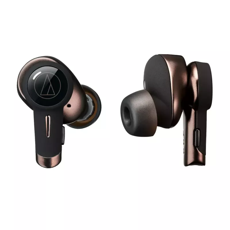 Audio-Technica ATH-TWX9 Auscultadores — True Wireless In-ear TWS, 10–40000 Hz, Bluetooth, castanho