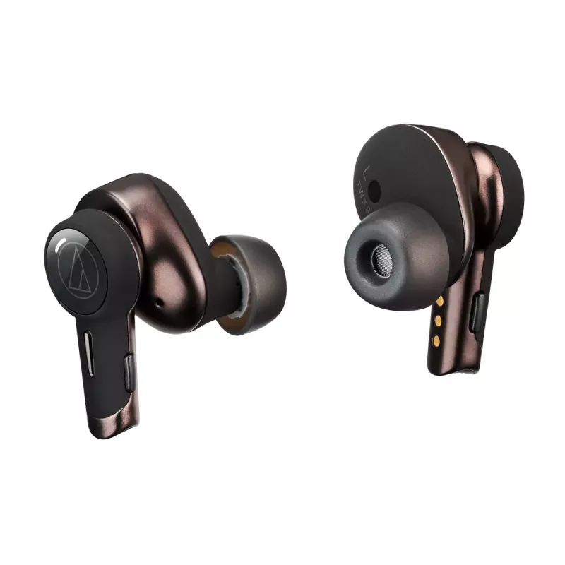 Audio-Technica ATH-TWX9 Auscultadores — True Wireless In-ear TWS, 10–40000 Hz, Bluetooth, castanho