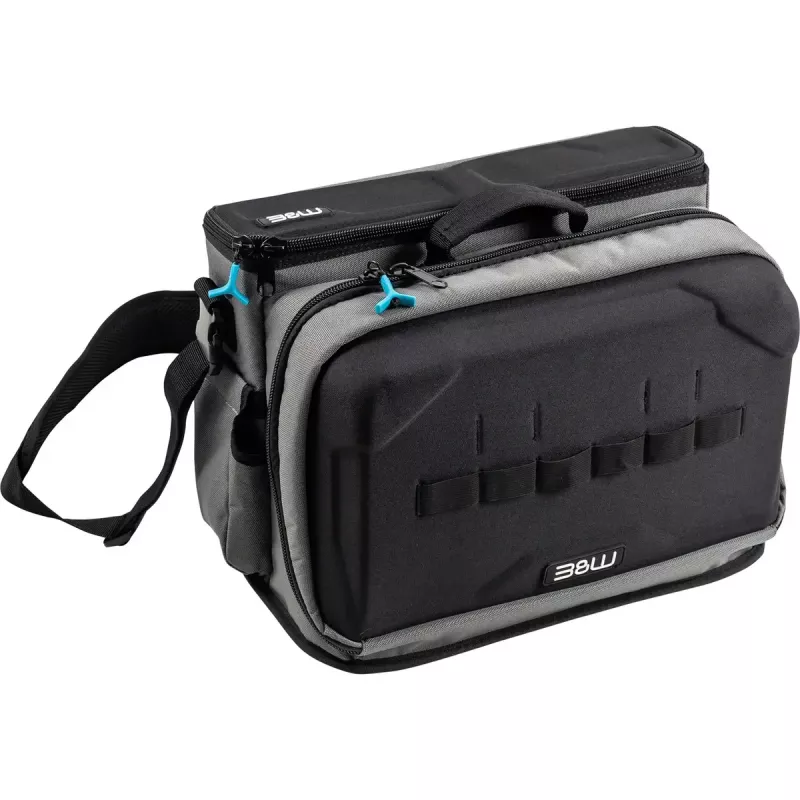 Cinto de ferramentas b&w international com bolsas de ferramentas modulares e bolsa de arrumação, preto