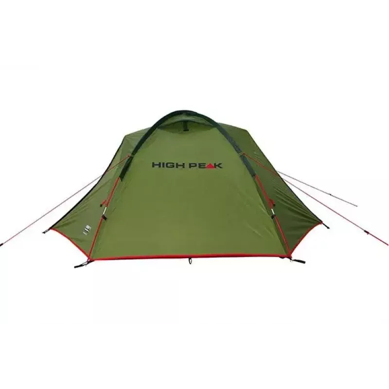 Tenda High Peak Woodpecker 3 — 3 pessoas, verde-vermelho, modelo N0802