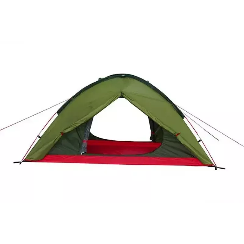 Tenda High Peak Woodpecker 3 — 3 pessoas, verde-vermelho, modelo N0802