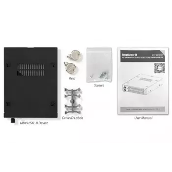 Tampa para baía de unidade Icy Dock MB492SKL-B