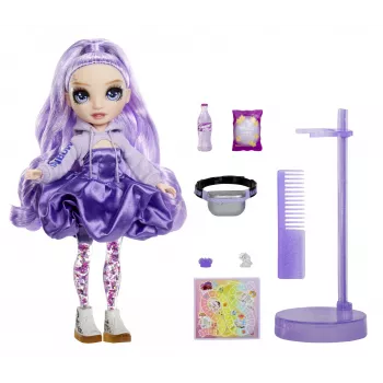 Bonecas de moda Rainbow High Sparkle & Shine - Viola (Roxo), boneca de moda, Feminino, 4 ano(s), Rapaz/Rapariga, 280 mm, Multicolorido