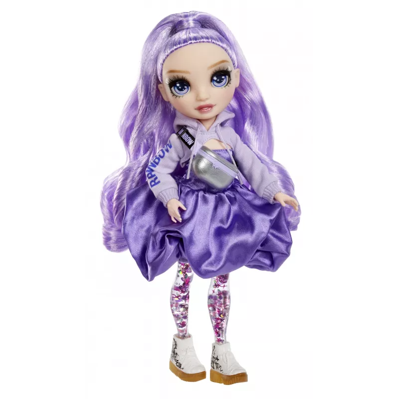 Rainbow High Sparkle & Shine boneca fashion Viola (roxa), a partir dos 4 anos