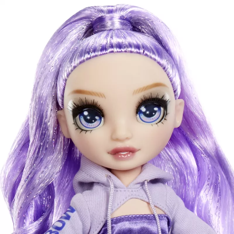 Rainbow High Sparkle & Shine boneca fashion Viola (roxa), a partir dos 4 anos