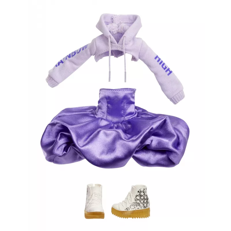 Rainbow High Sparkle & Shine boneca fashion Viola (roxa), a partir dos 4 anos
