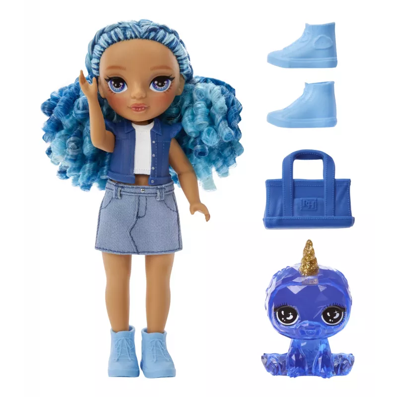 Bonecas Rainbow High Littles – Sapphire (Azul), boneca de moda, Feminino, 4 ano(s), Rapaz/Rapariga, Multicolorido