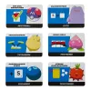 Jogo Scrabble Pokémon Jogo de tabuleiro, jogo de família clássico com duas variantes para 2-4 jogadores, edição alemã