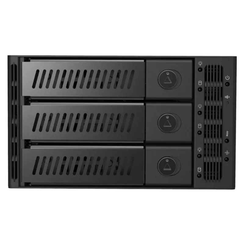 Tampa de baía para unidade Chieftec CMR-2131SAS preta
