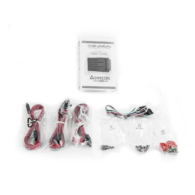 Tampa de baía para unidade Chieftec CMR-2131SAS preta