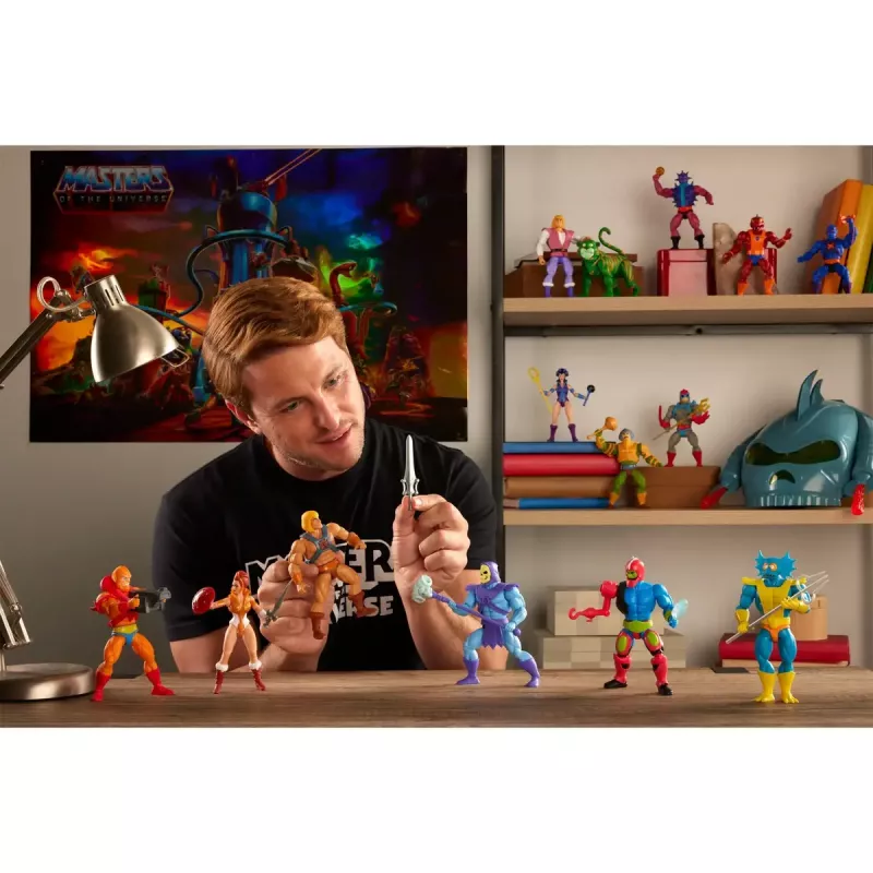 Figura de ação MATTEL Masters of the Universe Origins Clawful com design articulado