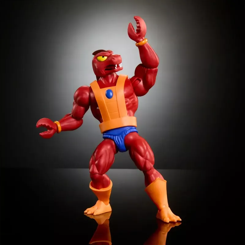 Figura de ação MATTEL Masters of the Universe Origins Clawful com design articulado
