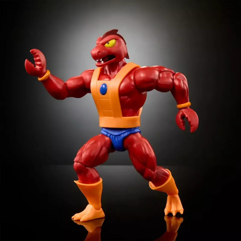 Figura de ação MATTEL Masters of the Universe Origins Clawful com design articulado