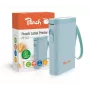 Peach PE110 impressora de etiquetas, impressão térmica direta, Bluetooth, bateria integrada, azul