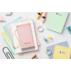 Peach PE110 impressora de etiquetas, impressão térmica direta, Bluetooth, bateria integrada, rosa