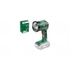 Bosch UniversalLamp 18 preta, verde LED