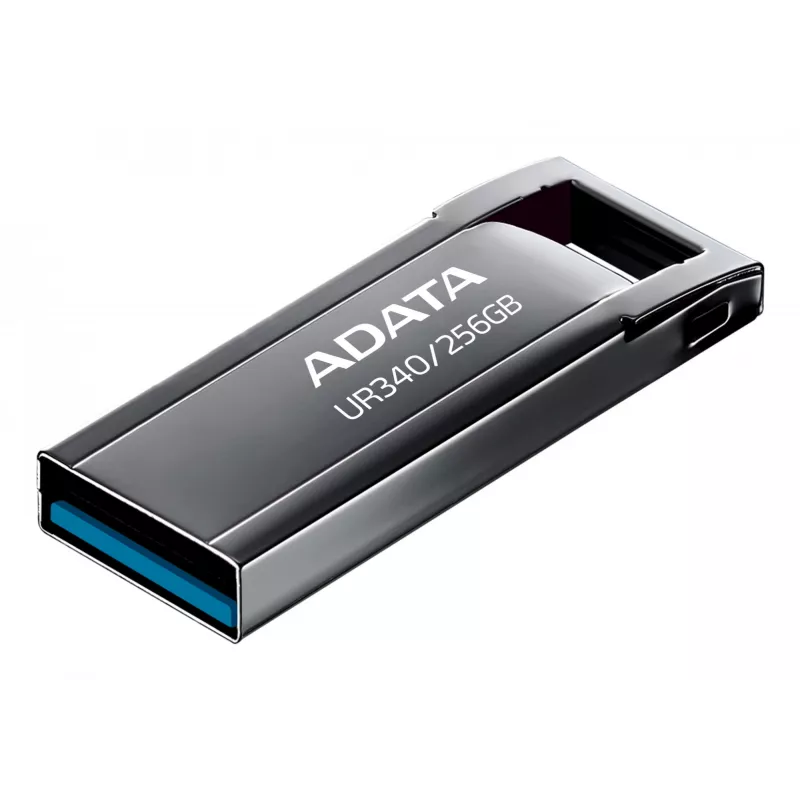 ADATA UR340 pen USB 256 GB USB Type-A 3.2 Gen 1, velocidade de leitura até 100 MB/s, preta