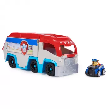 Conjunto de veículo Spin Master PAW Patrol Pup Squad Patroller Team Vehicle com carro Chase colecionável, a partir dos 3 anos, plástico, multicolor
