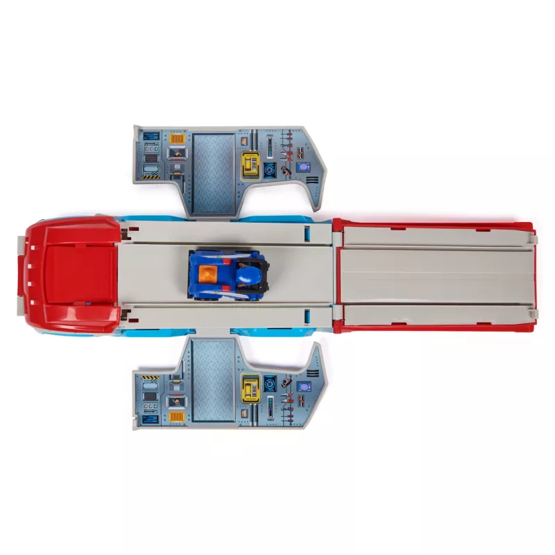 Conjunto de veículo Spin Master PAW Patrol Pup Squad Patroller Team Vehicle com carro Chase colecionável, a partir dos 3 anos, plástico, multicolor